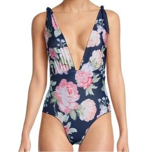 Maaji Standard Plunge reversible swimsuit Sz S NWT $178